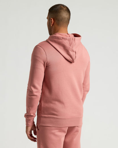 Rose Fleece French Terry Pullover Hoodie