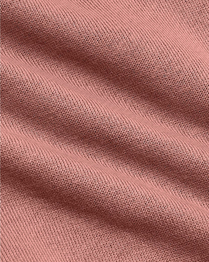 Rose Fleece French Terry Pullover Hoodie
