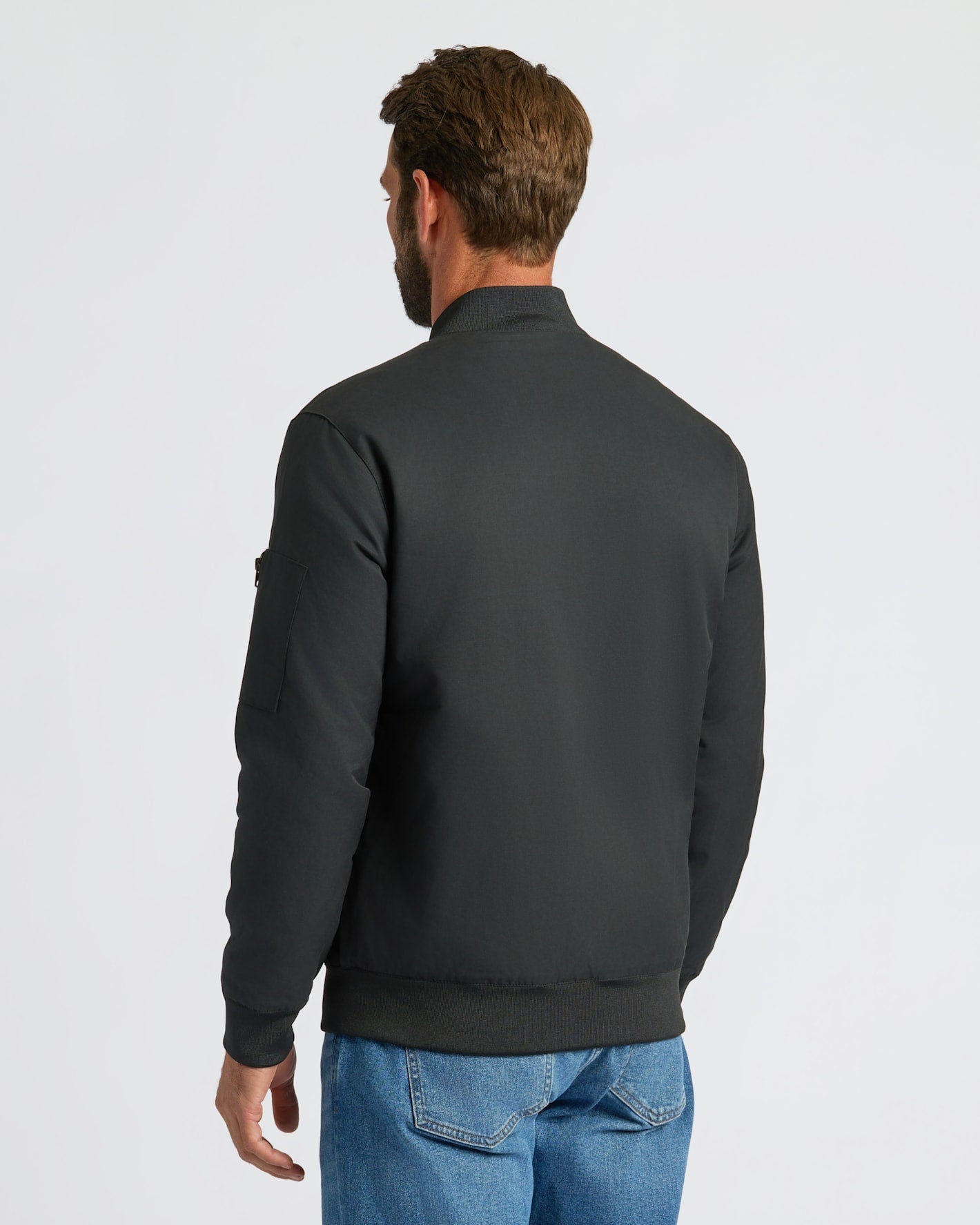 Black Bomber Jacket