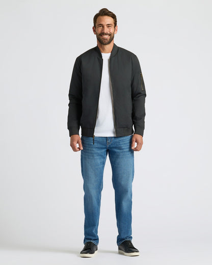 Black Bomber Jacket