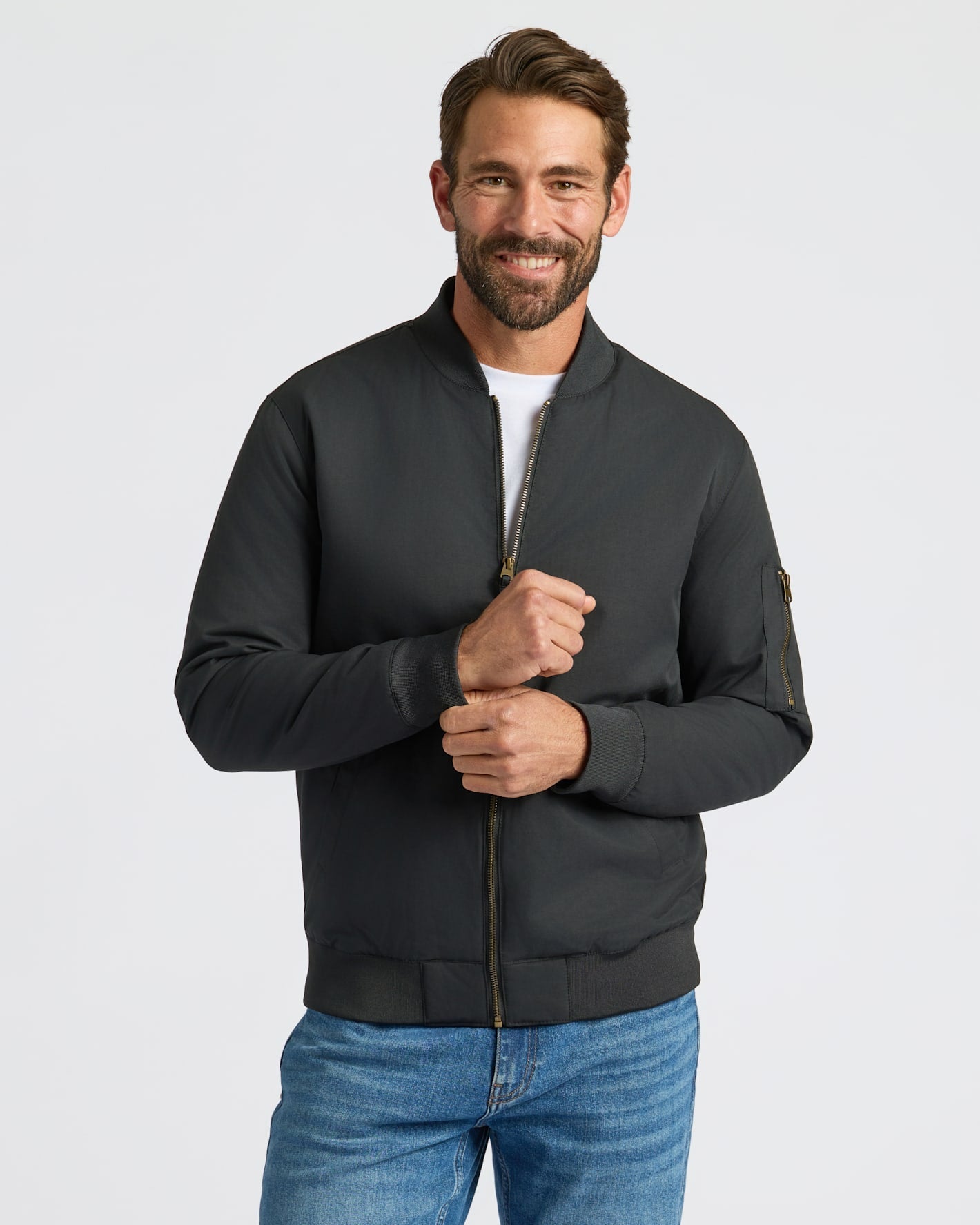 Black & Navy Bomber Jacket 2-Pack