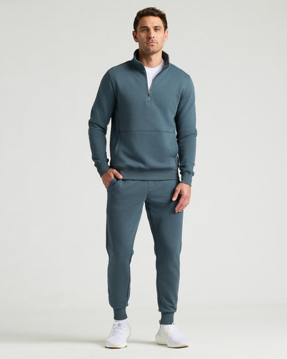 Neptune Quarter Zip Fleece Sweatshirt