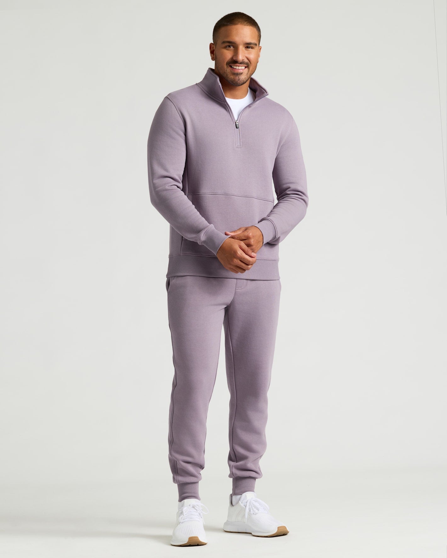 Thistle Quarter Zip Fleece Sweatshirt