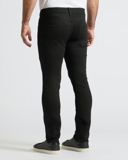 Slim Indigo & Black Comfort Stretch Jeans 2-Pack