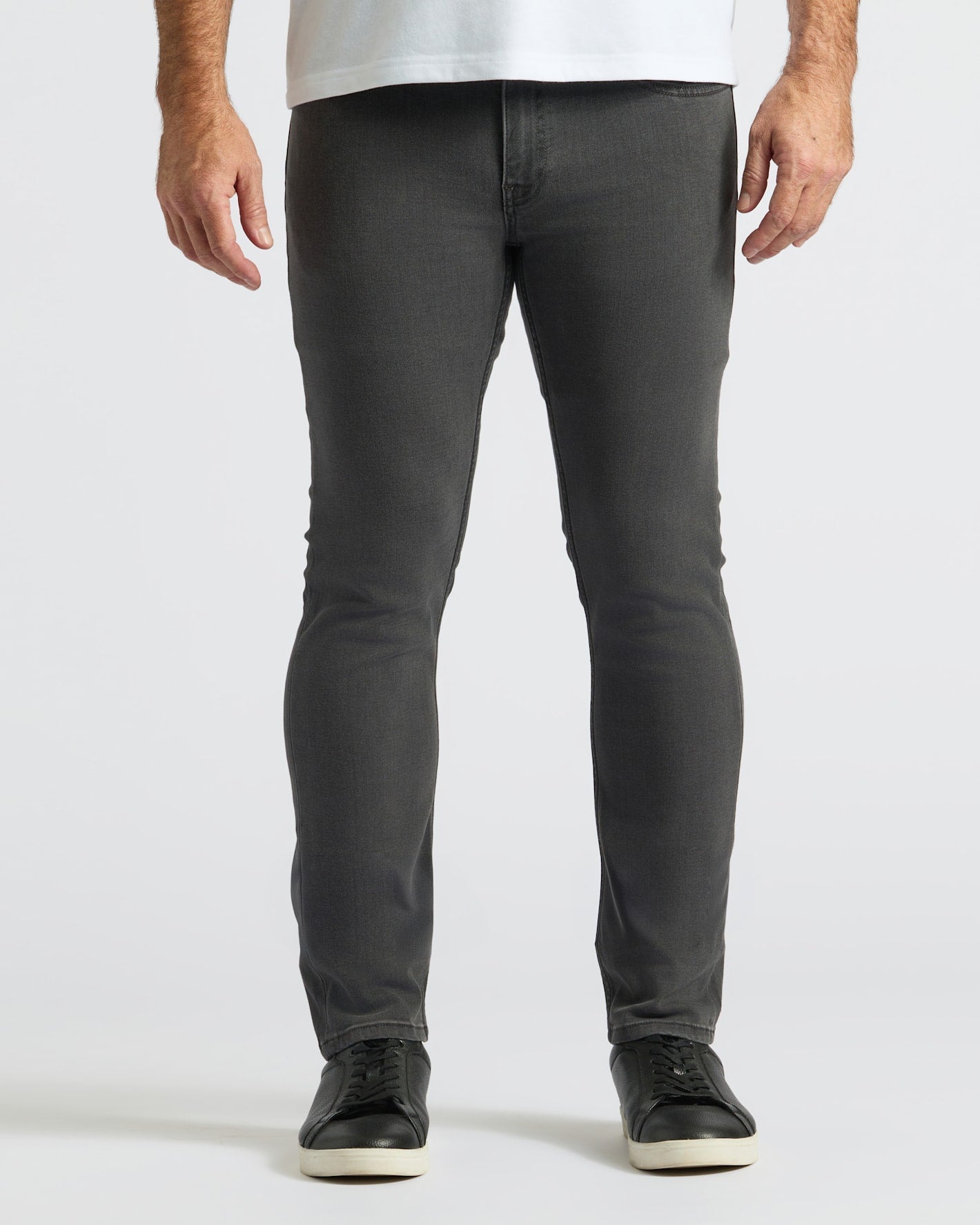 Gray Wash Slim Comfort Stretch Jeans