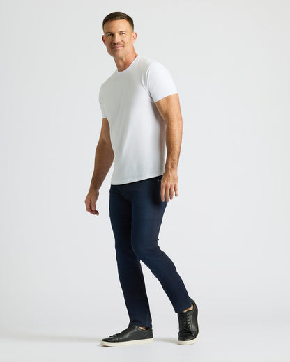 Slim Indigo & Black Comfort Stretch Jeans 2-Pack