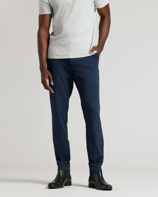 Navy Commuter Pants