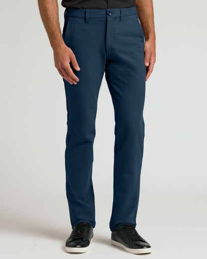 Navy Straight Chino Pants 2.0