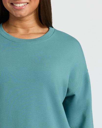 Womens Stormcloud Slouch Pullover Crew & Relaxed Jogger 2-Pack