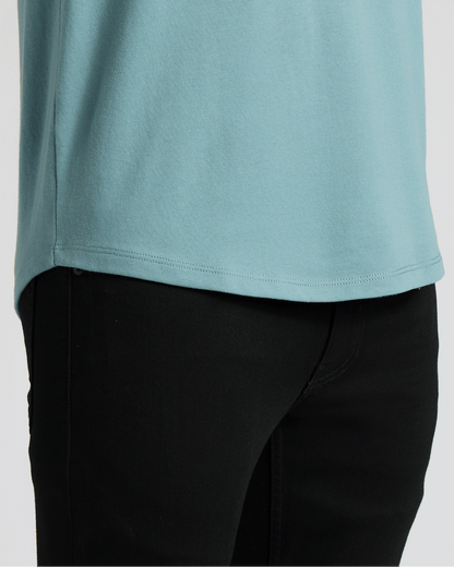 Citadel Heavyweight Curved Hem Henley