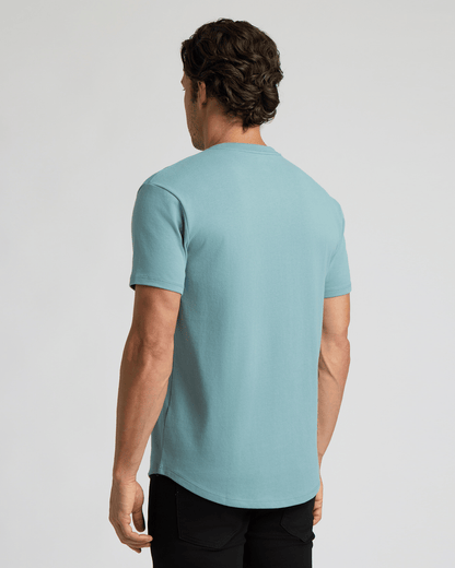 Citadel Heavyweight Curved Hem Henley