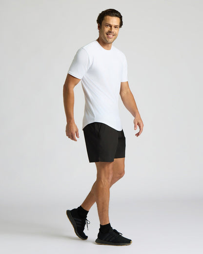 Active Curved Hem Crew 6-Pack