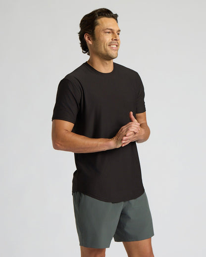 Active Curved Hem Crew 3-Pack