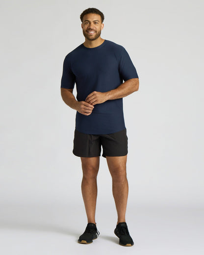Tall Active Curved Hem Crew 3-Pack