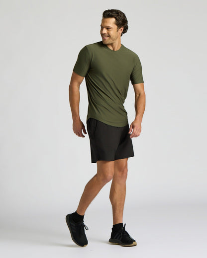 Active Curved Hem Crew 3-Pack