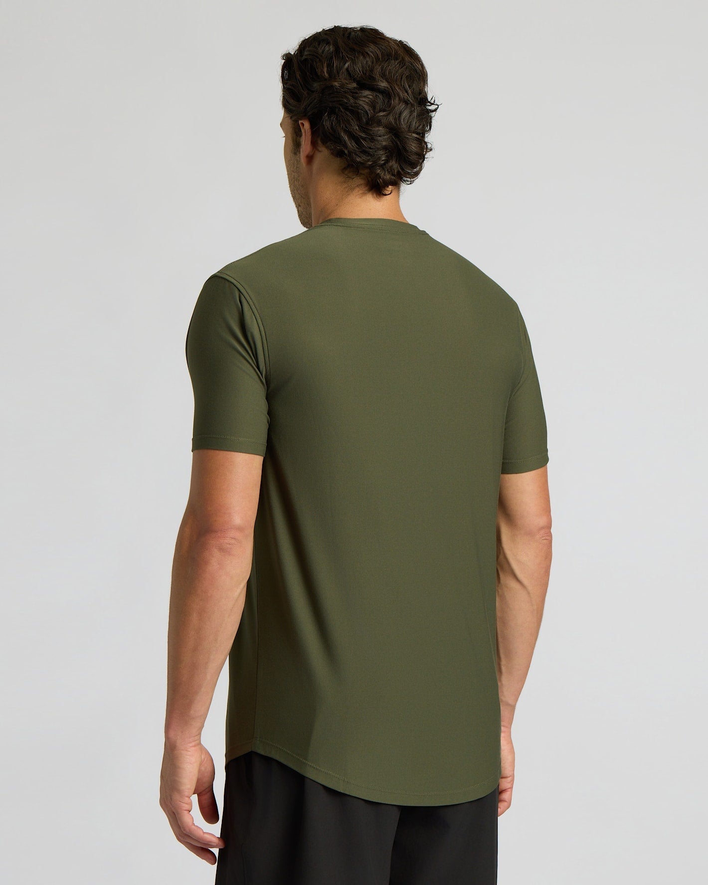 Grove Active Curved Hem Crew