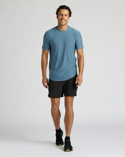 Bluefin Active Curved Hem Crew