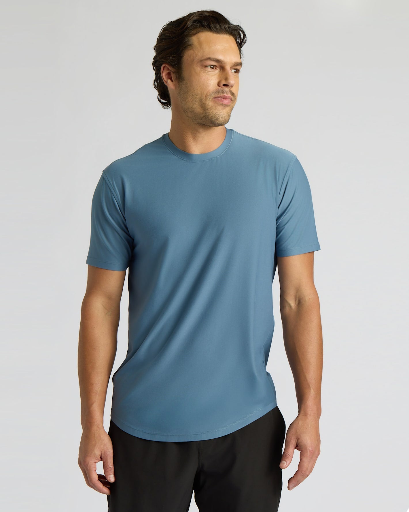 Active Curved Hem Crew 3-Pack