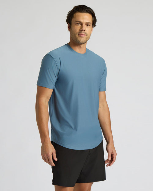 Bluefin Active Curved Hem Crew