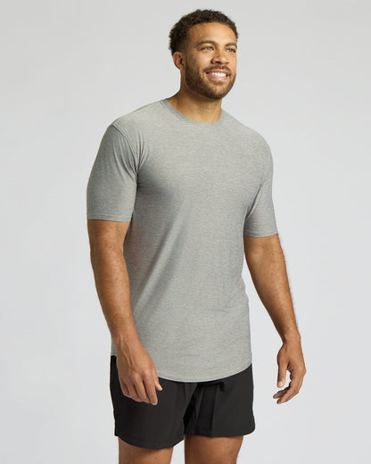Active Curved Hem Crew 3-Pack