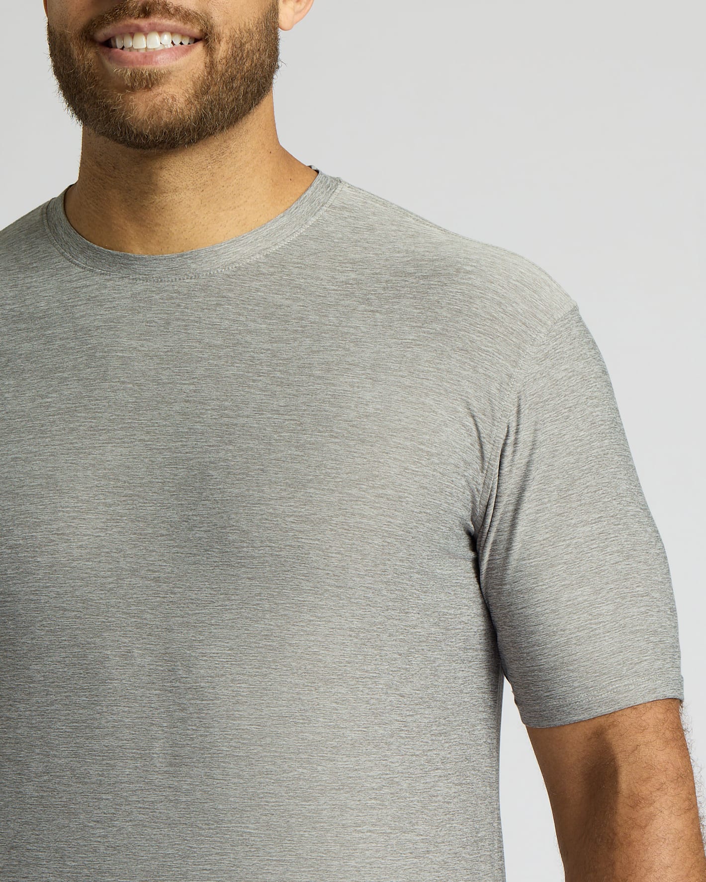Active Curved Hem Crew 3-Pack