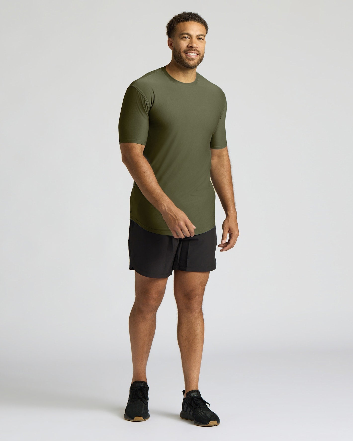 Grove Tall Active Curved Hem Crew