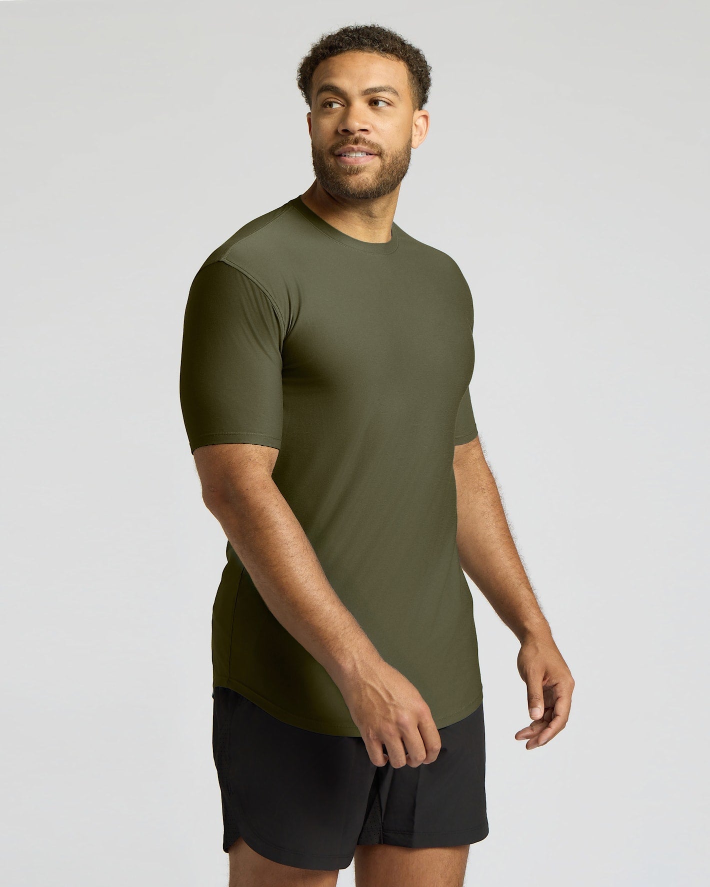 Grove Tall Active Curved Hem Crew