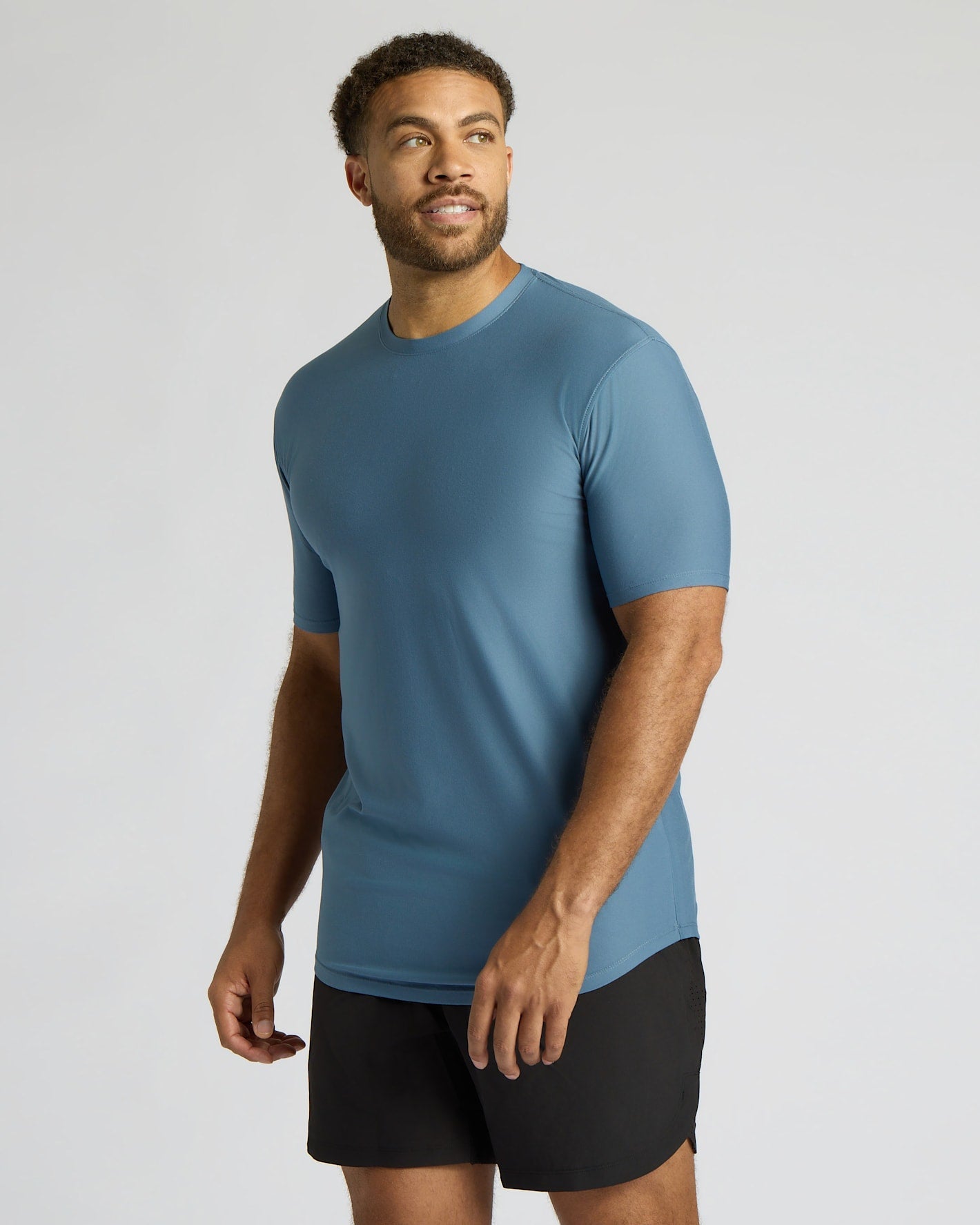 Bluefin Tall Active Curved Hem Crew
