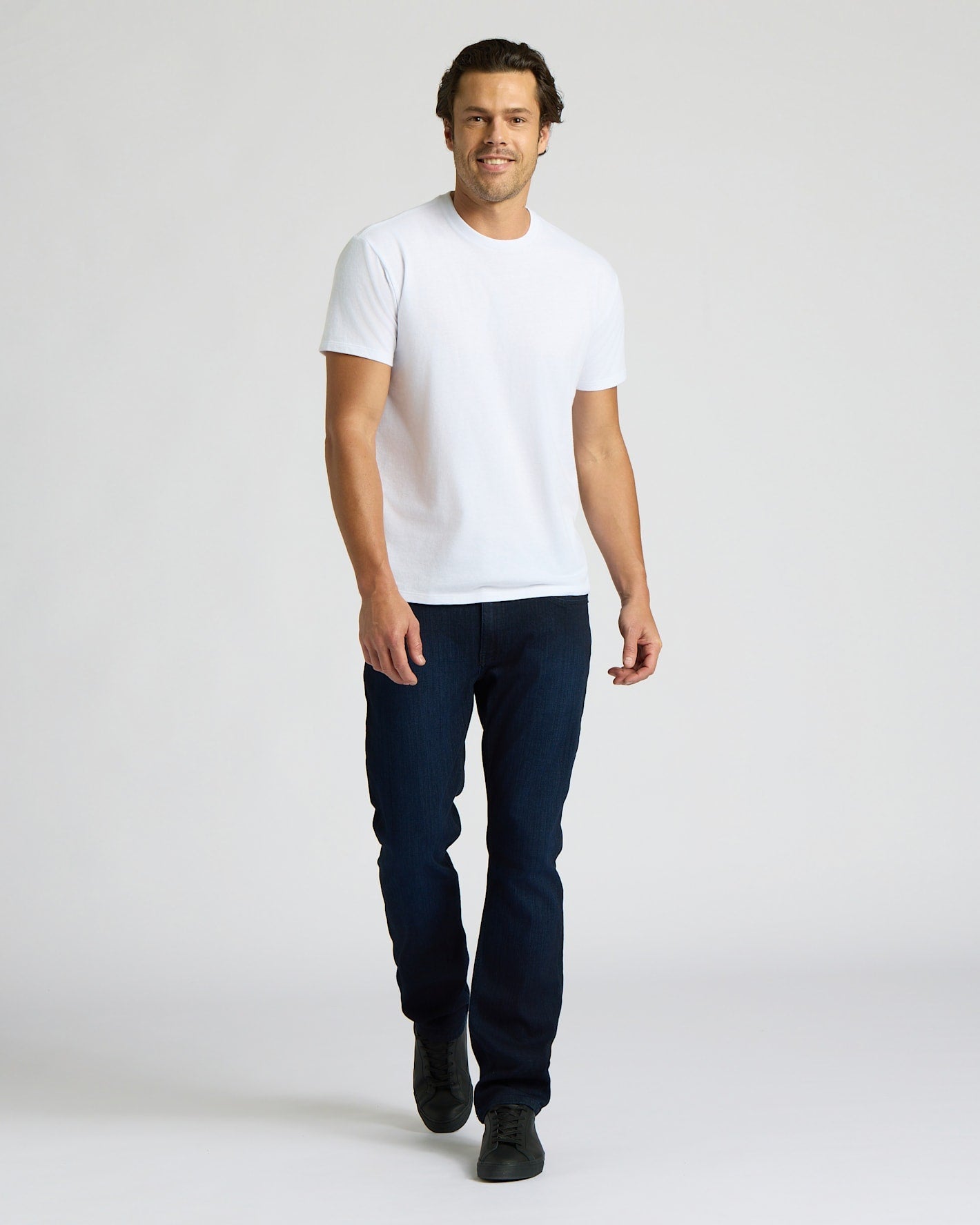 All White Short Classic Crew Neck 3-Pack