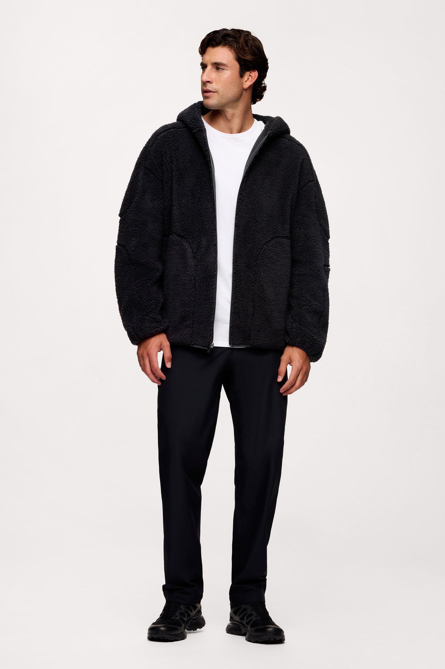 Summit Sherpa Zip-Up | Black