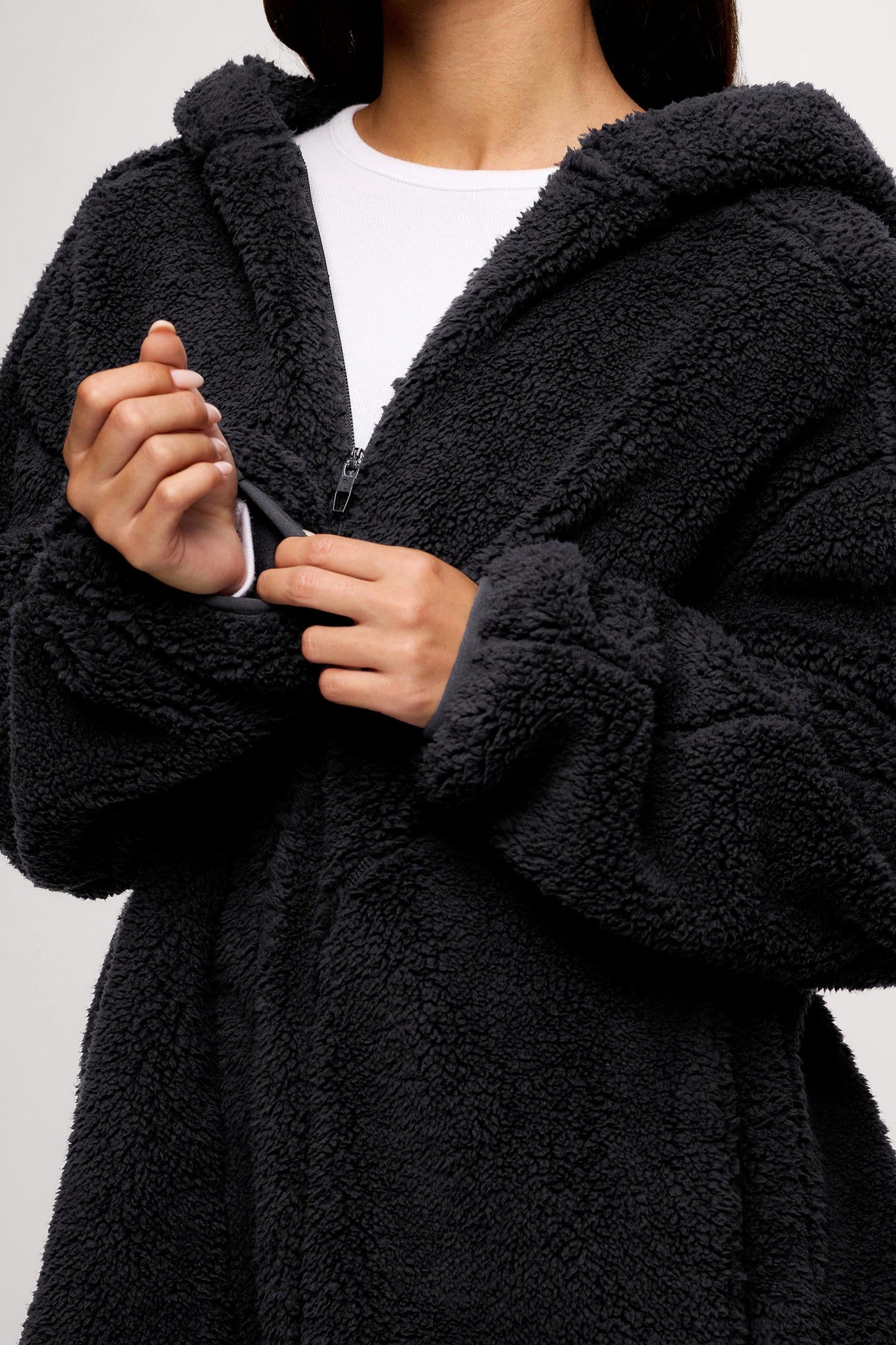 Summit Sherpa Zip-Up | Black