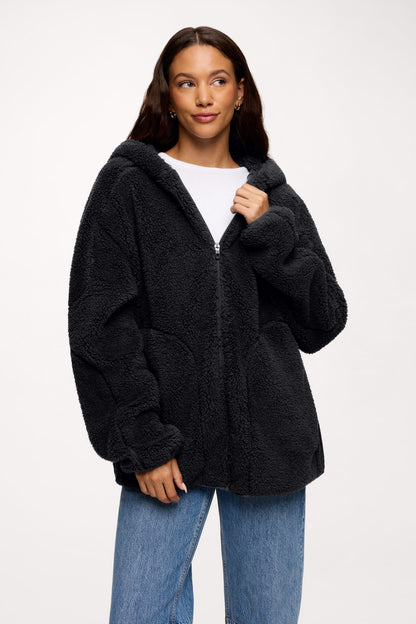 Summit Sherpa Zip-Up | Black