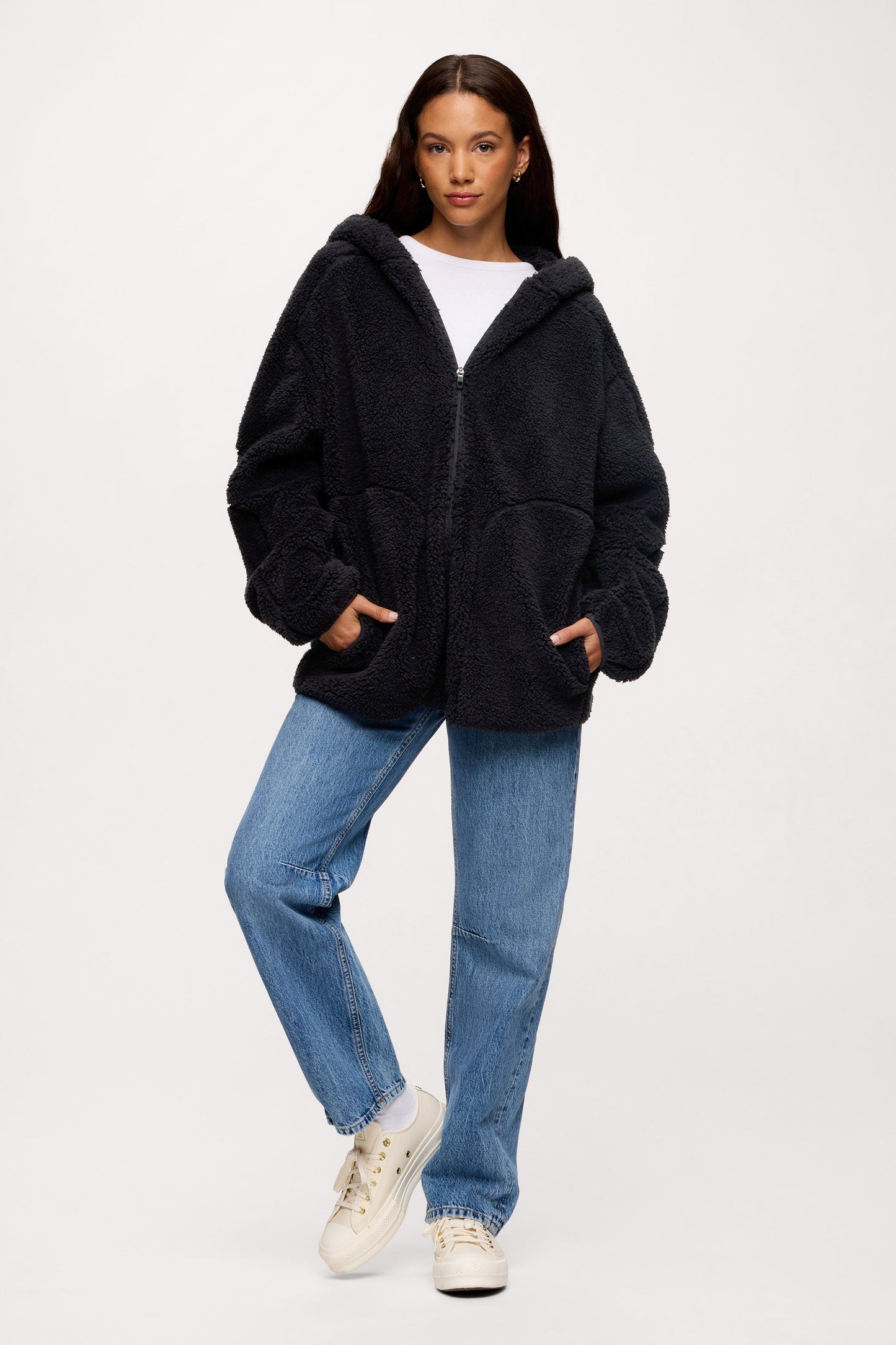 Summit Sherpa Zip-Up | Black