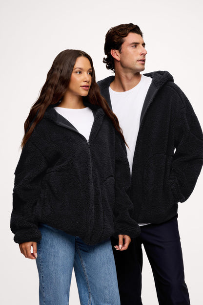 Summit Sherpa Zip-Up | Black