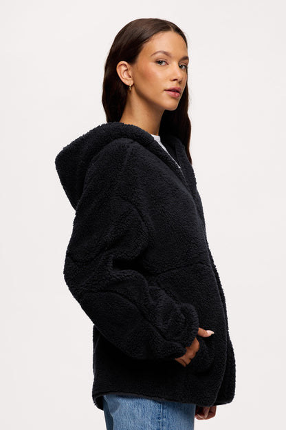 Summit Sherpa Zip-Up | Black