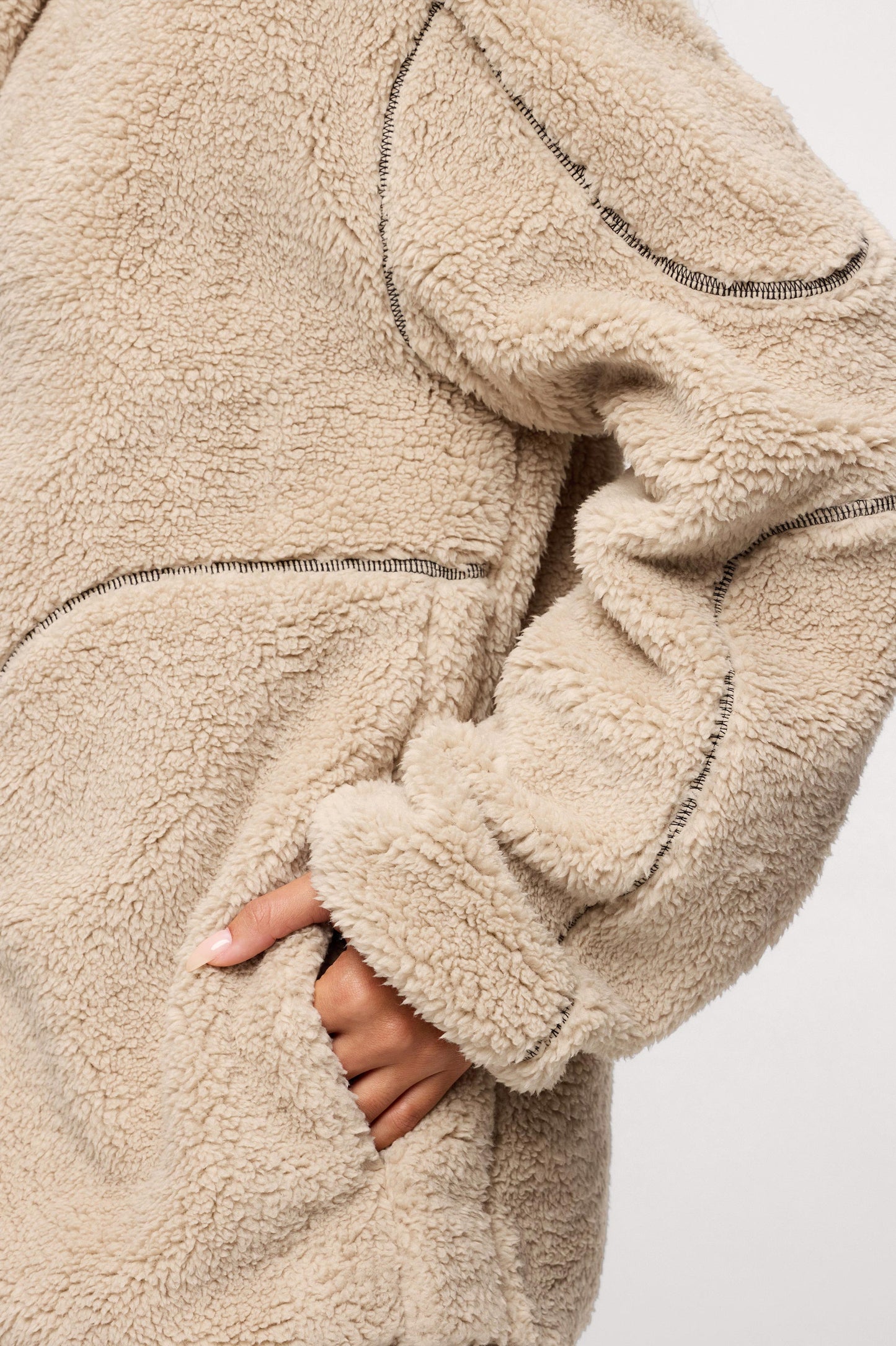 Summit Sherpa Zip-Up | Dune