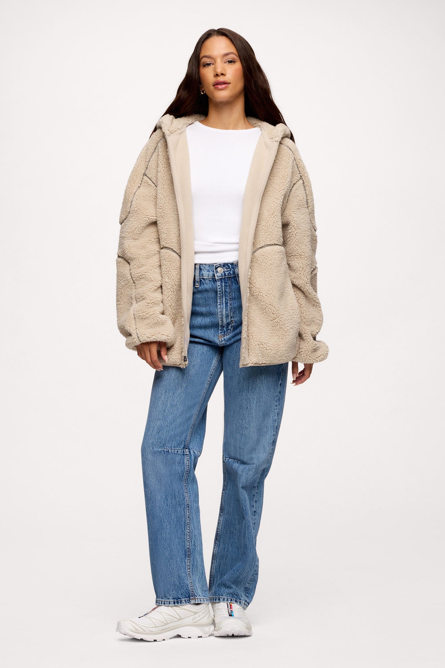 Summit Sherpa Zip-Up | Dune