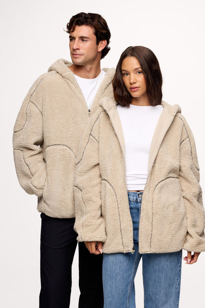 Summit Sherpa Zip-Up | Dune