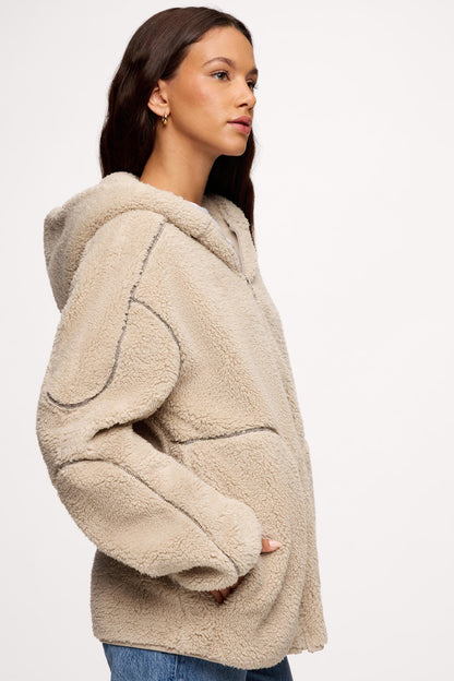 Summit Sherpa Zip-Up | Dune
