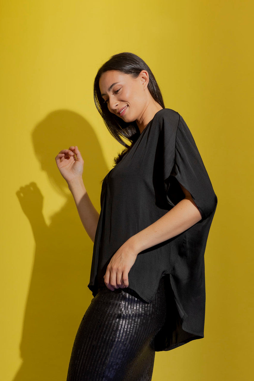 Black Bondi Top