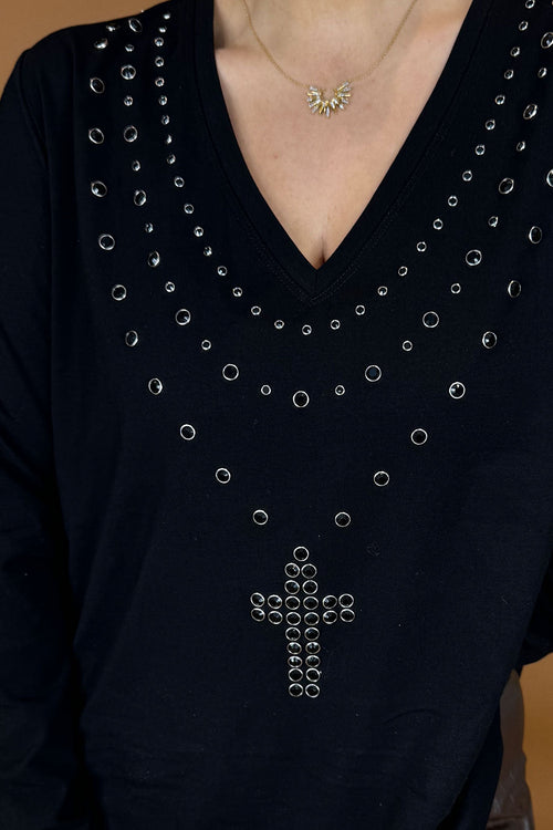 Black Pearl Long Sleeve Tee