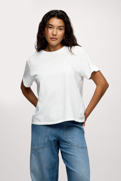 Vintage Cotton Everyday T-Shirt | White