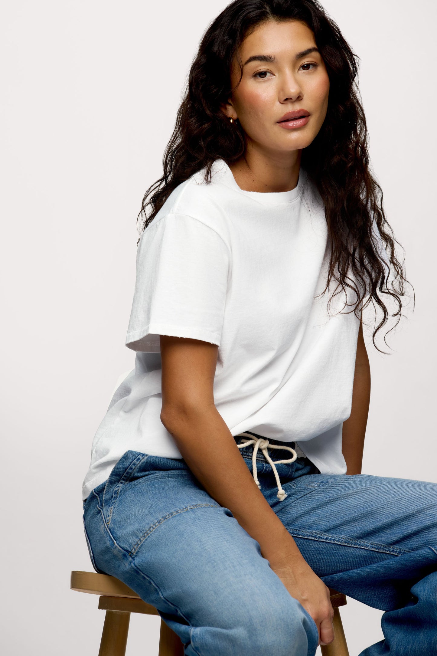 Vintage Cotton Everyday T-Shirt | White