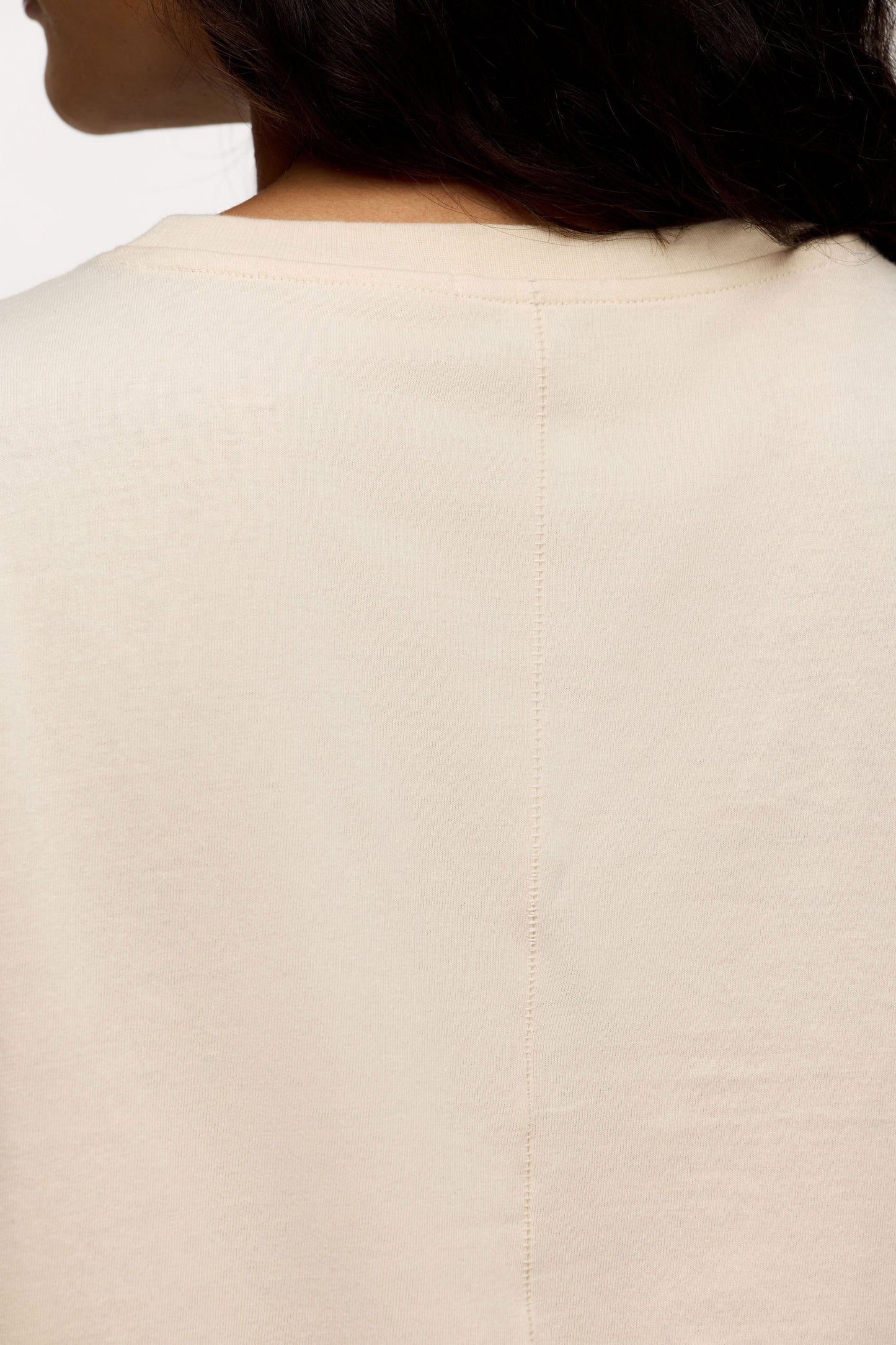 Soft Cotton Muscle Tee | Bone