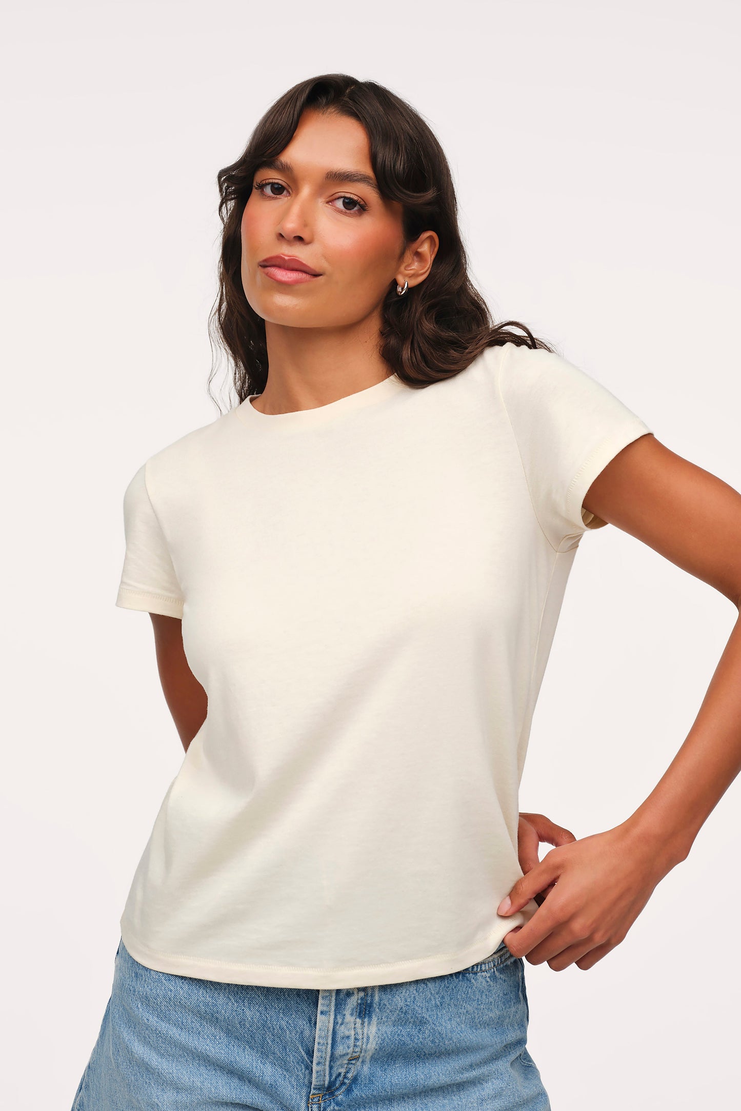 Perfect Tee | Bone