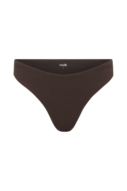 Low Waist Bikini Bottom | Crispy Espresso