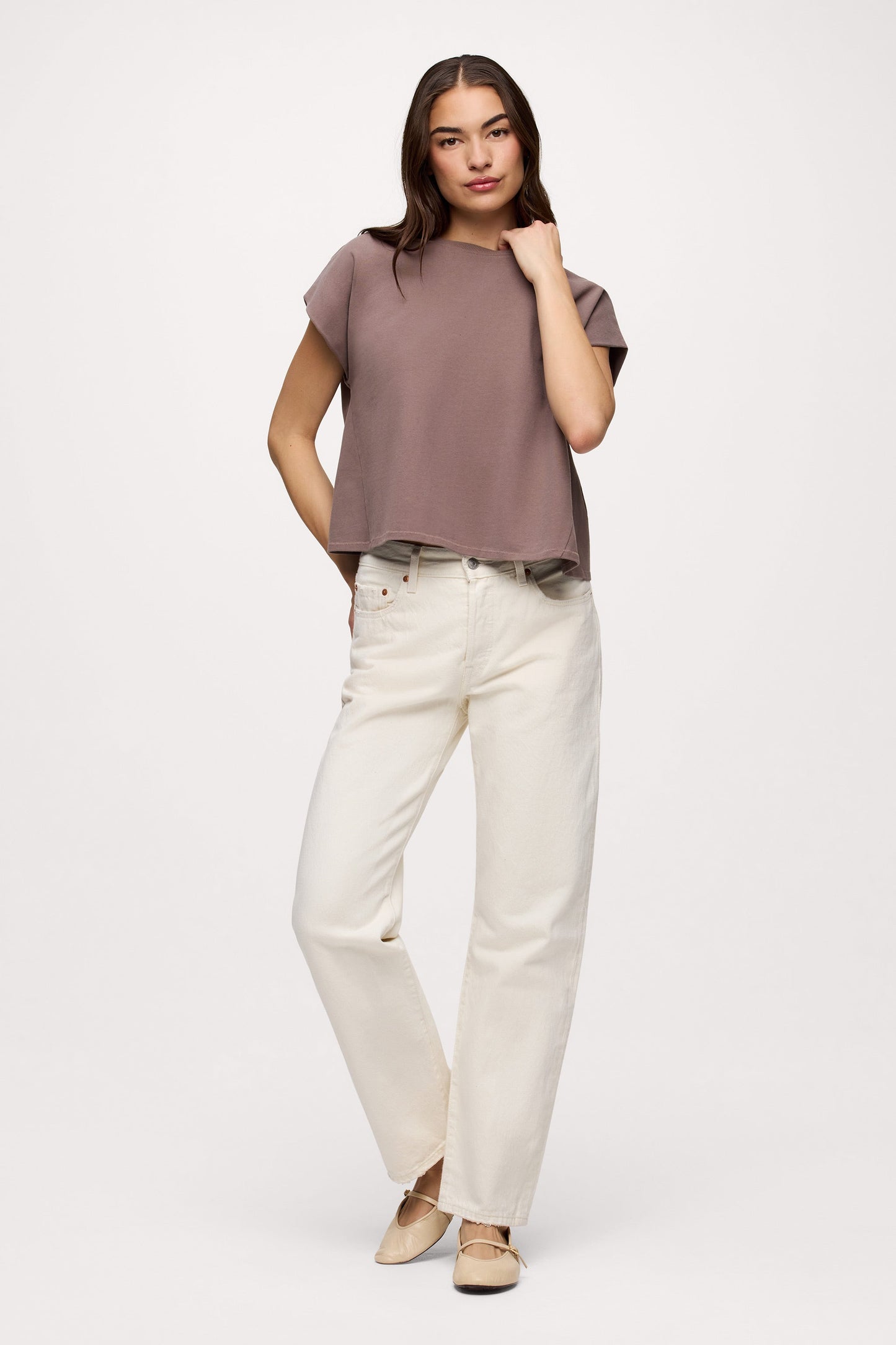 Swing Muscle Tee | Cocoa