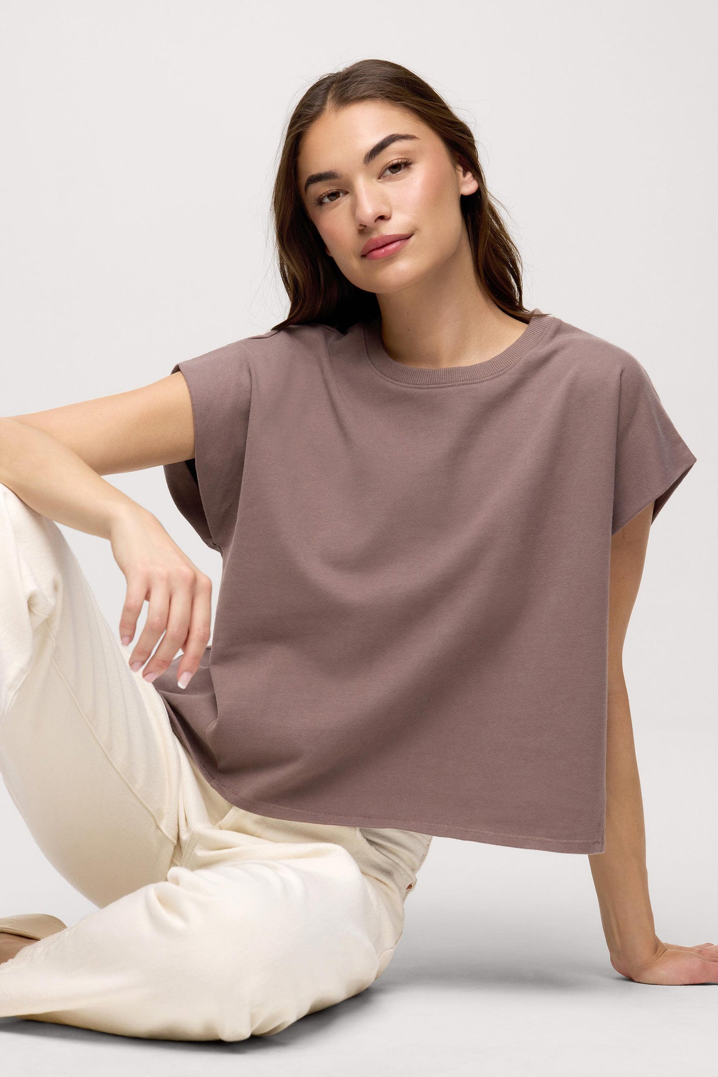 Swing Muscle Tee | Cocoa