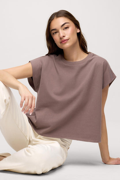 Swing Muscle Tee | Cocoa