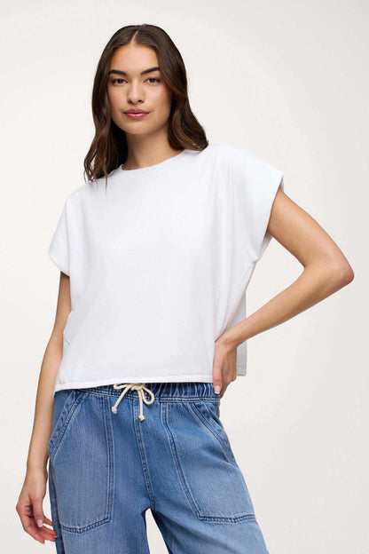 Swing Muscle Tee | White